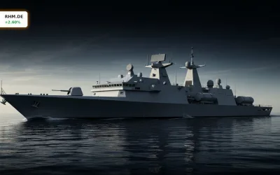 Rheinmetall Fregatte GMF140: Aktie steigt +2,6% vor erwartetem Q2-Boom