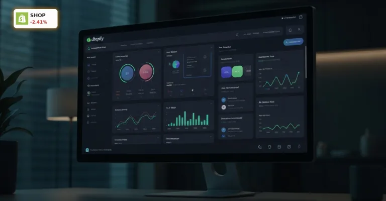 Shopify Quartal: KI-Boom treibt Umsatz, Aktie verliert 2.4%