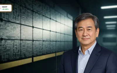 SK Hynix KI-Nachfrage treibt Aktie um 8,3% in den Rallye-Modus