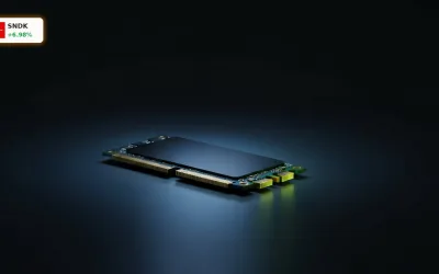 SanDisk Quartal: KI-Boom treibt Aktie um 7% nach oben