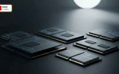 Sandisk Prognose: +7% Rallye durch KI-Speicher-Boom und neue Ziele