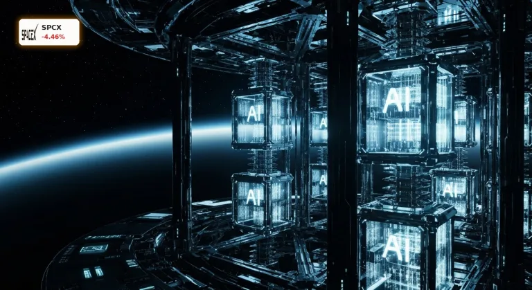 SpaceX KI Infrastruktur: -4.5% Kursrückgang trotz 14 Billionen-Prognose