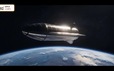 SpaceX Quartal: -2.4% trotz Rekordumsatz – Droht jetzt ein Einbruch?