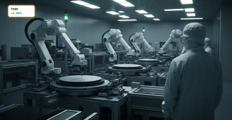 TSMC Quartal mit +2.4%: KI-Boom treibt Rekordumsatz und Wachstum