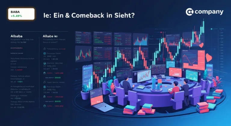 Alibaba Aktie mit +5,49% Sprung: Analysten sehen Erholungschance
