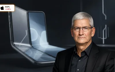 Apple faltbares iPhone: -2.5% Schock vor dem Ultra-Launch?