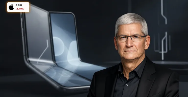 Apple faltbares iPhone: -2.5% Schock vor dem Ultra-Launch?