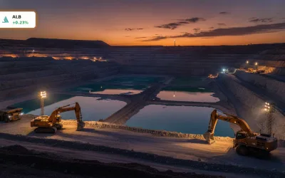 Albemarle Kursanstieg: Lithium-Aktie beendet Verlustserie mit 5% Plus