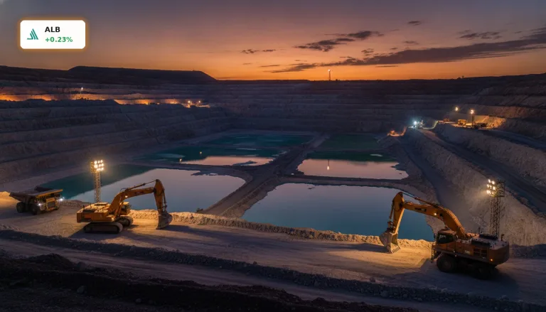 Albemarle Kursanstieg: Lithium-Aktie beendet Verlustserie mit 5% Plus