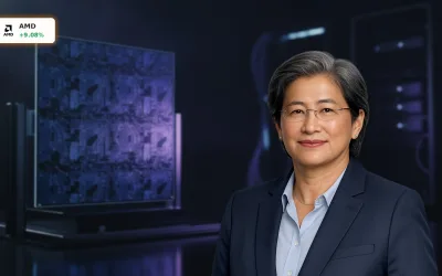 AMD Marktkapitalisierung: +9.1% Rallye treibt Aktie über Billionen-Marke