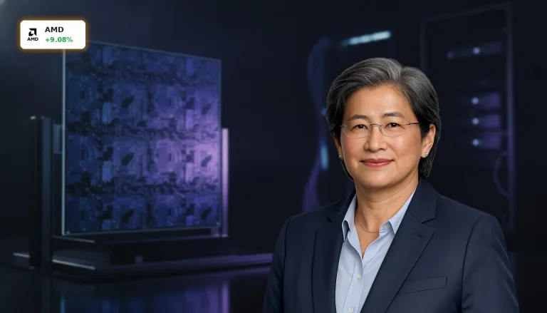 AMD Marktkapitalisierung: +9.1% Rallye treibt Aktie über Billionen-Marke