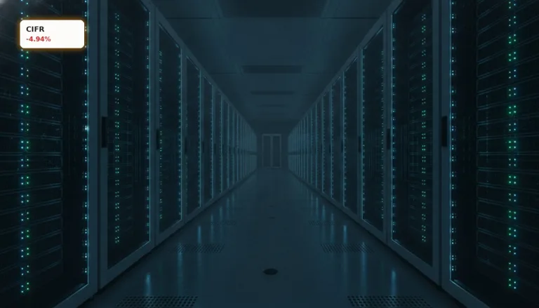 Cipher Mining Zinsen: -4.9% Schock für KI-Infrastruktur durch Zinsanstieg