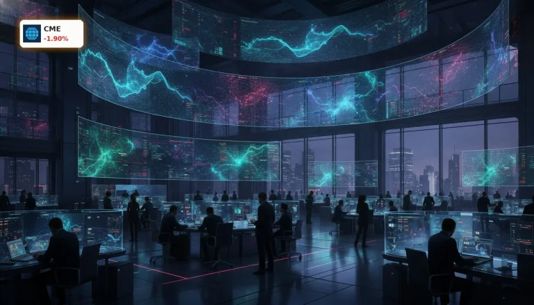 CME Group August Volumen: Rekord-Boom trotz -1,9% Kursrutsch