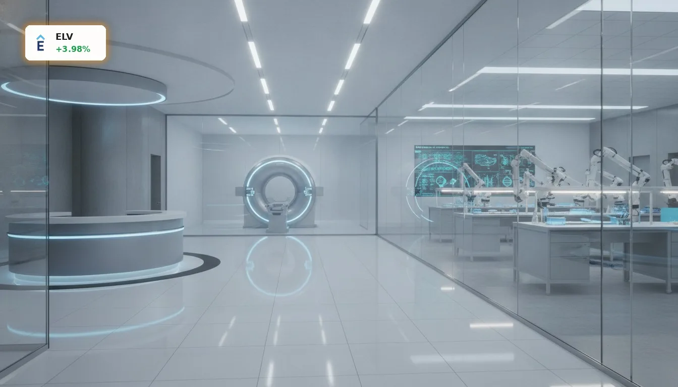 Elevance Health Prognose: Gewinnziele für 2026 um 4% bestätigt 4 Modernes Krankenhaus oder medizinisches Forschungszentrum, das die Elevance Health Prognose im Gesundheitswesen symbolisiert.