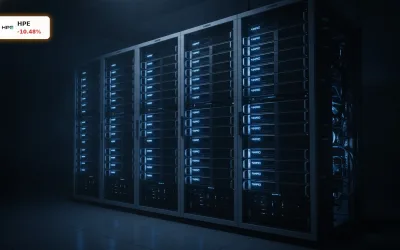 HPE Herabstufung: -10.5% Crash nach KI-Boom und starker Rallye