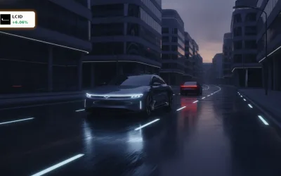 Lucid Bolt Partnerschaft: Aktie steigt 6% nach Roboterauto-Deal