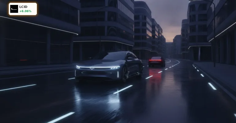 Lucid Bolt Partnerschaft: Aktie steigt 6% nach Roboterauto-Deal