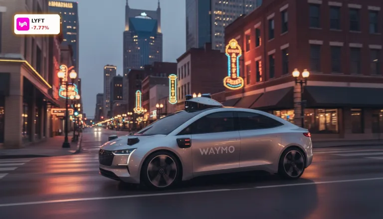 Lyft Waymo: -7.8% Schock nach Start autonomer Fahrten in Nashville