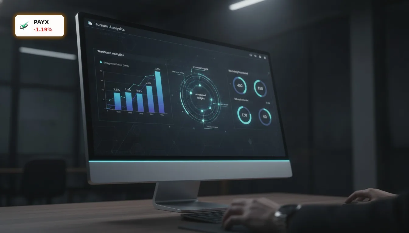 Paychex Quartal: Umsatzwachstum enttäuscht, Aktie bricht ein 1 Paychex Quartal: Software-Interface für Human Capital Management mit KI-gestützten Analysen und Recruiting-Tools.