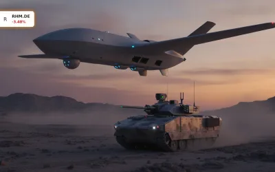 Rheinmetall Projekte: Lynx & LUNA NG erreichen Meilensteine trotz 3,48% Kursrutsch