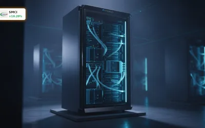 Super Micro Computer Kurs steigt um 10%: KI-Rallye mit zweischneidigem Schwert