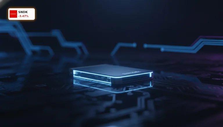 SanDisk Finanzierung: -3,5% Kursverlust trotz Rekord-Umsatz-Rallye und KI-Boom