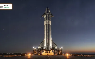 SpaceX Starship: +6.1% Rallye vor 14. Testflug und KI-Offensive