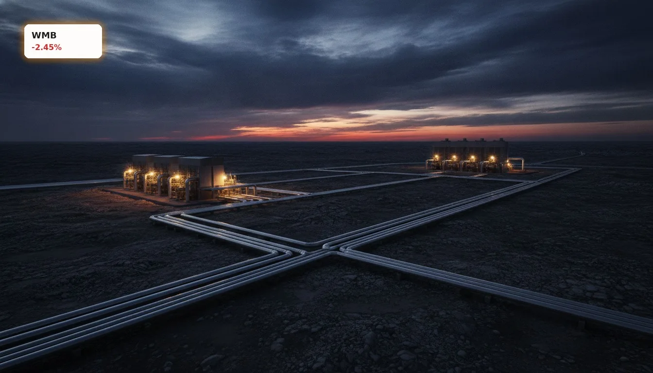 Williams Companies Anleihe: 2,75 Mrd. USD Emission erfolgreich platziert 3 Weitläufiges Erdgas-Pipeline-Netzwerk bei Sonnenuntergang, symbolisch für die Infrastruktur der Williams Companies Anleihe.