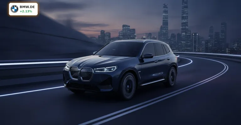 BMW Elektroauto: iX3-Erfolg, Stellenabbau und Margen-Druck belasten Aktie