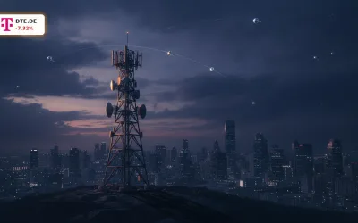 Deutsche Telekom SpaceX: Aktie unter Druck nach Frequenzkauf in den USA