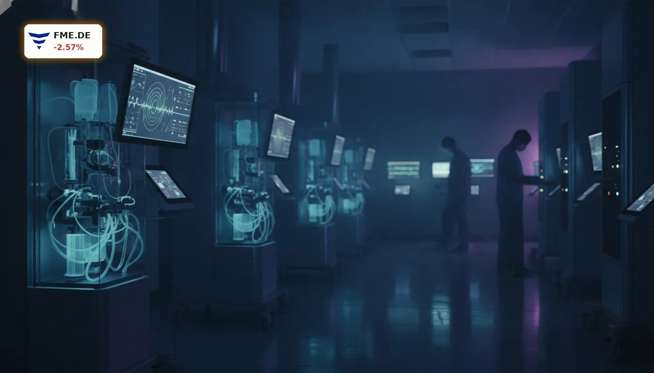 Fresenius Medical Care: CEO Helen Giza scheidet aus, Shervin Korangy übernimmt 4 Modernes Dialysezentrum mit High-Tech-Geräten, symbolisiert die Medizintechnik von Fresenius Medical Care.