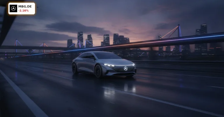 Mercedes-Benz Absatz: China-Schwäche drückt, E-Autos und Europa stützen