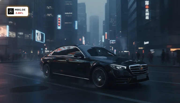Mercedes-Benz Prognose: China-Schwäche und höhere Kosten belasten Ziele