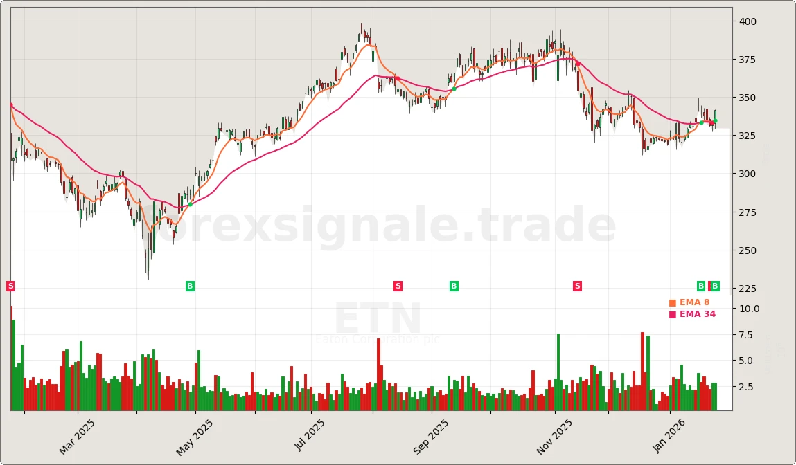 Trading Signale 343 ETN Chart