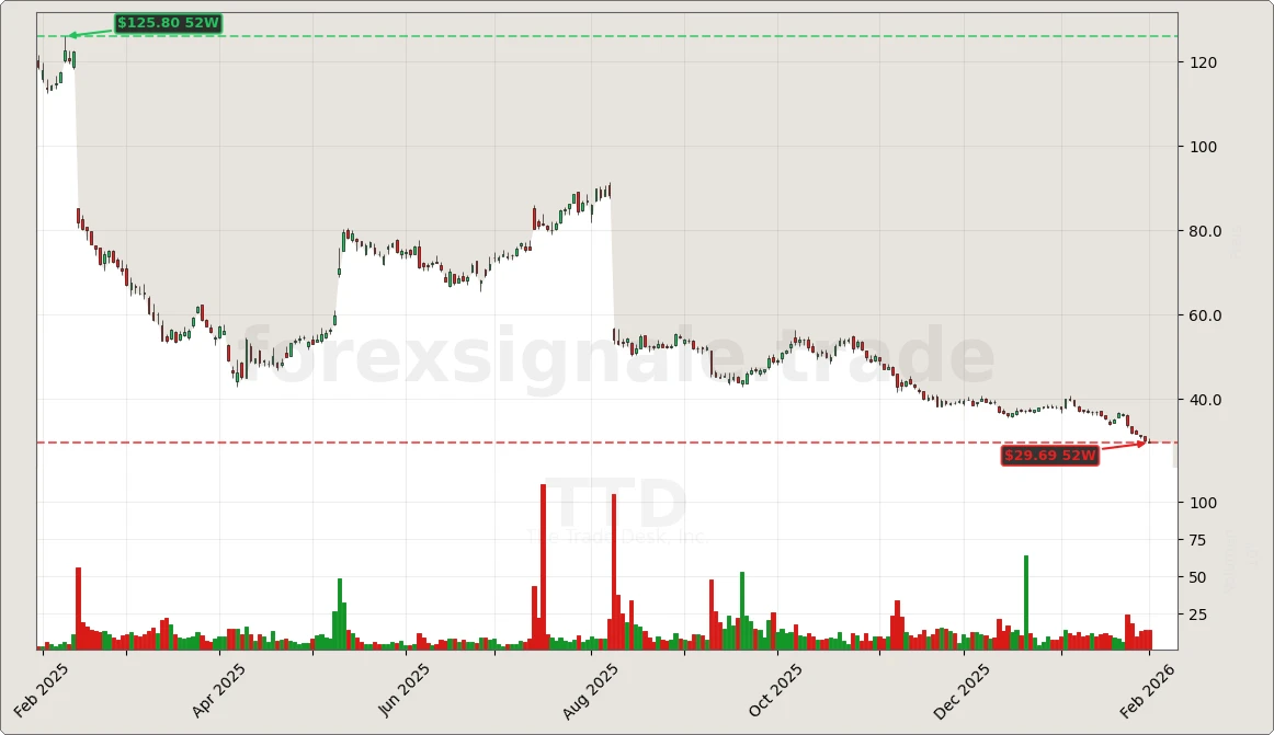 Trading Signale 03.02.26 42 TTD Chart