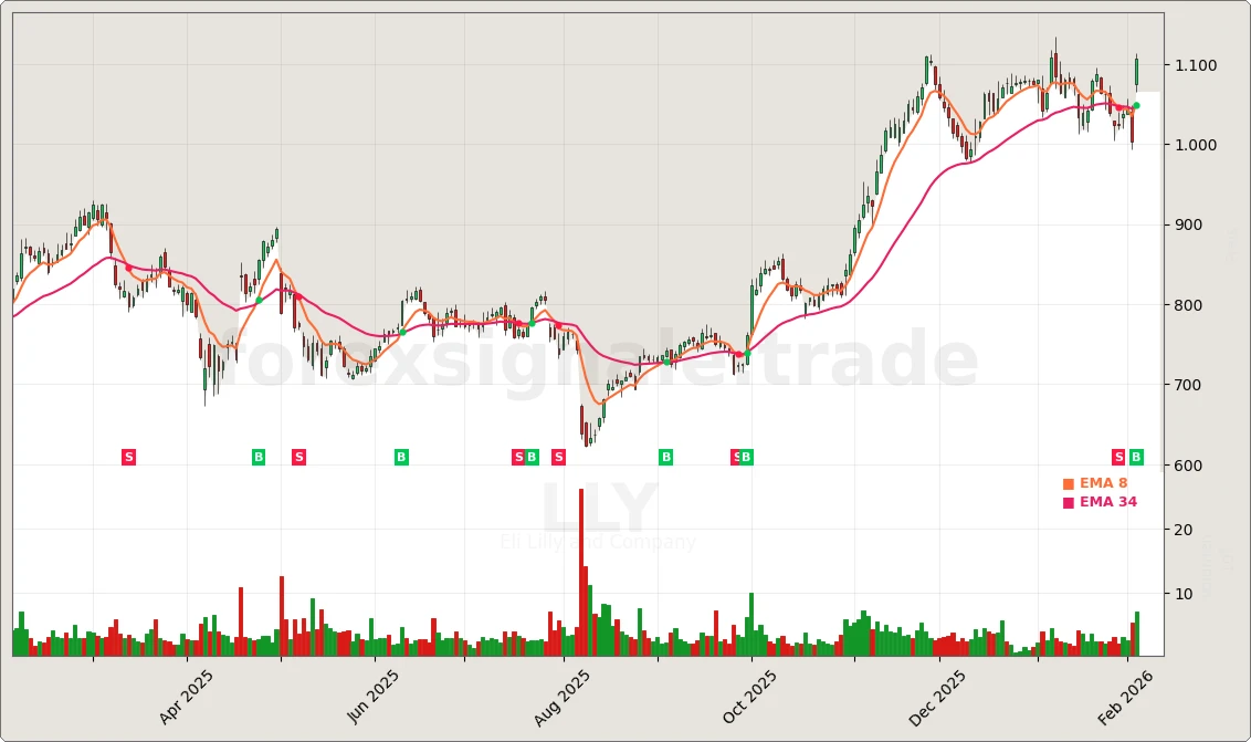 LLY Signal Chart