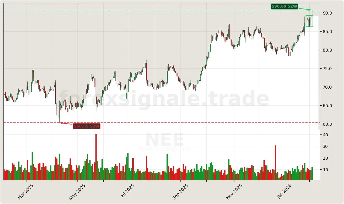 NEE Signal Chart