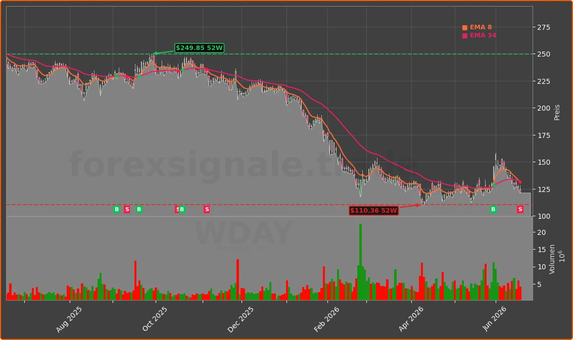 WDAY Chart