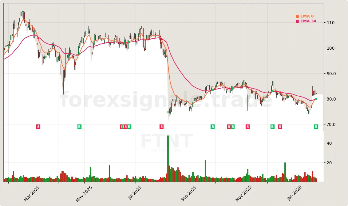 Trading Signale 238 FTNT Chart