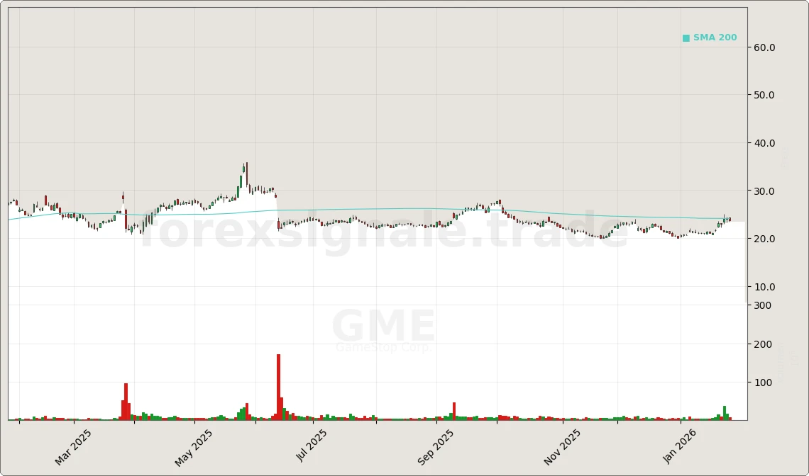 Trading Signale 202 GME Chart